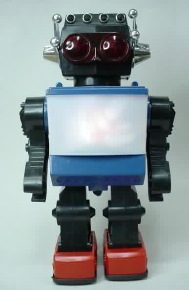 Vintage toy store robots for sale